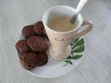 Cookies tout chocolat, noix de coco et son d'avoine