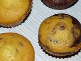 Muffins façon gâteau au yaourt zébrés