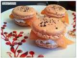 Macarons au saumon et fromage frais