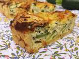 Tarte aux courgettes, ricotta et menthe
Les
 fruits et légumes