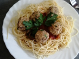 Boulettes de maquereau au persil plat