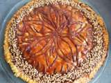 Galette des rois chocolat, nougatine