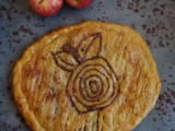 Galette des rois feuilletée pommes/chocolat