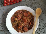 Lentilles vertes au chorizo