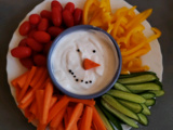 Plateau de crudités Noël