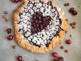 Tarte rustique aux cerises