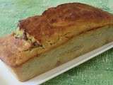 Banana bread aux raisins secs et noisettes sans gluten et sans lactose