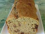 Banana bread aux raisins secs sans gluten et sans lactose