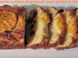 Cake à la farine de noix de coco, aux cranberries et à l'orange sans gluten et sans lactose