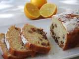 Cake au citron beldi, aux raisins secs et au rhum