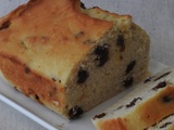 Cake au citron et aux raisins secs