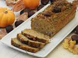 Cake salé à la courge, aux marrons et au sarrasin sans gluten ni lactose