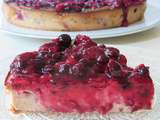 Clafoutis aux fruits rouges et aux amandes sans gluten ni lactose