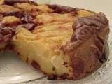 Clafoutis aux poires et raisins secs sans gluten et sans lactose