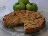 Clafoutis aux pommes et aux fruits secs