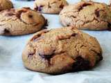 Cookies à la châtaigne et au pépites de chocolat