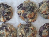 Cookies aux myrtilles et aux amandes