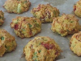 Cookies salés aux tomates séchées et au colombo