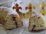 Couronne des rois aux fruits secs et à la fleur d'oranger sans gluten et sans lactose