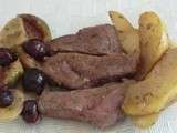 Magret de canard aux fruits d'automne