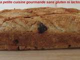 Pain-gâteau aux épices et aux cranberries sans gluten