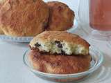 Petits gâteaux aux amandes et pépites de chocolat