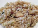 Risotto aux cèpes sans lactose