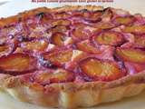 Tarte aux quetches sans gluten et sans lactose