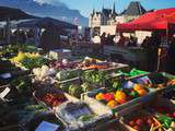 Assiette du marché pour la liberté