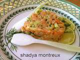 Délicieux Tartare de saumon croquant