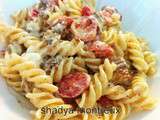 Fusilli con Sole e Mascarpone