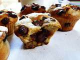 Muffins vanille au cœur fondant choco