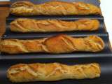 Baguettes de pain (comme chez le boulanger) au thermomix