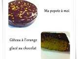 Gâteau à l'orange glacé au chocolat