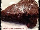 Moëlleux au chocolat