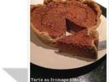 Tarte au fromage blanc au chocolat