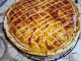 Galette des rois amandes speculoos et pommes