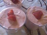 Mousse a la fraise