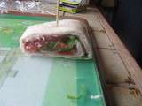 Wraps jambon salade tomate