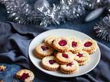 Biscuits Linzer de Noël