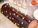 Bûche façon royal chocolat