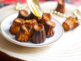 Cannelés apéritifs chèvre miel