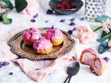 Choux chantilly framboise