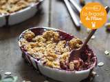 Crumble aux fruits rouges