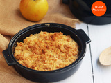 Crumble pomme poire