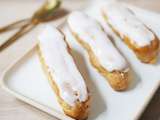 Éclair à la vanille facile