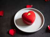 Entremets coeur Saint Valentin