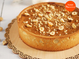 Flan pâtissier praliné