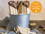 Glace au chocolat cacahuète