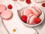 Macarons à la framboise